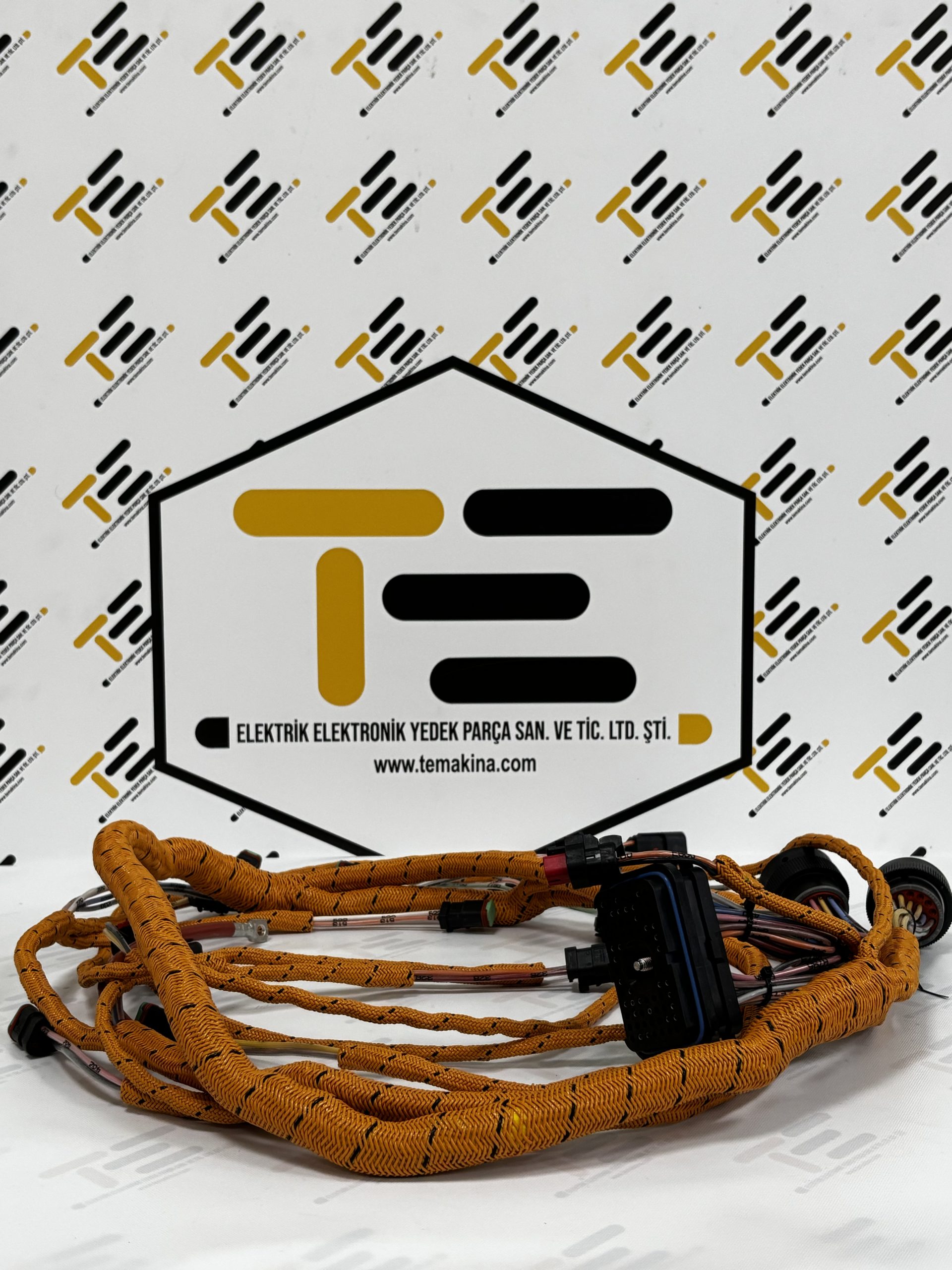 324-0695 Harness AS-Engine CAT 950H MOTOR ARA TESİSATI (YUVARLAK SOKET)